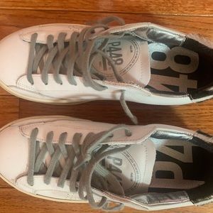 P448 John Low Top Sneakers White/Zebra Women’s EU Size 38/Size 8